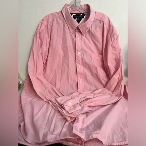 Tommy Hilfiger Pink Men’s Long Sleeve Button Down Shirt